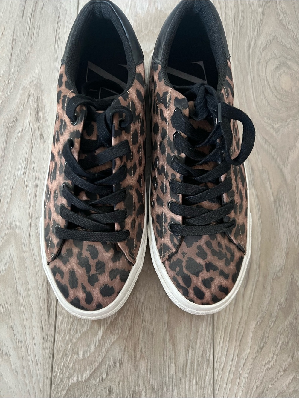 Zara Leopard Print Sneakers – Size 38 - Picture 6 of 12